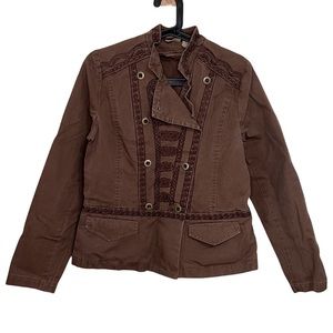 Vintage y2k Ruff Hewn Jacket in Brown